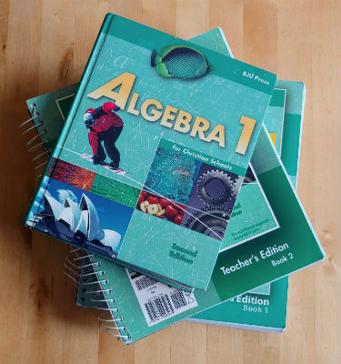Bob Jones Algebra 1