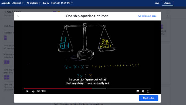 Sample of a video