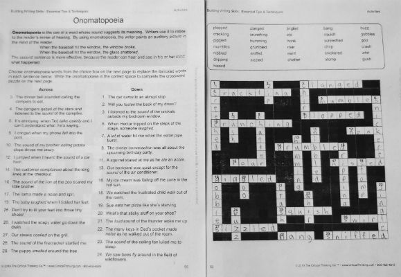 intercrossword puzzles readwrite think